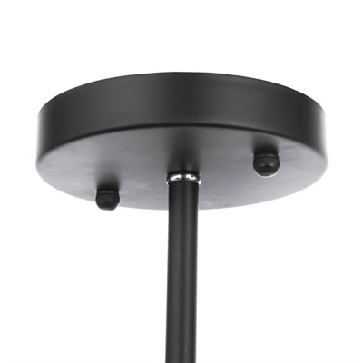 Люстра 71801/5 5х40W E14 черный/хром 69х69х23 см - фото 1000090