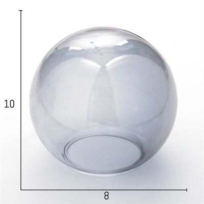 Люстра 06801/6 6х60W E27 хром/дымчатый 78х78х59 см - фото 1000118