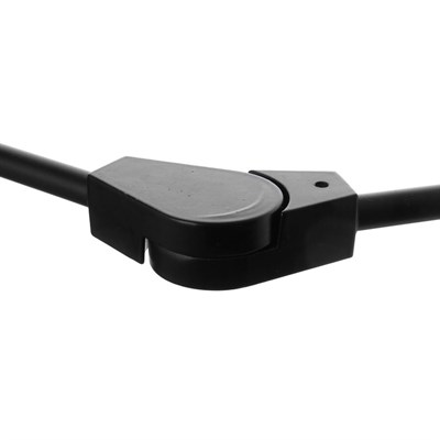 Люстра 93001/5 5х60W E27 черный/дымчатый 90х50х75 см - фото 1000183