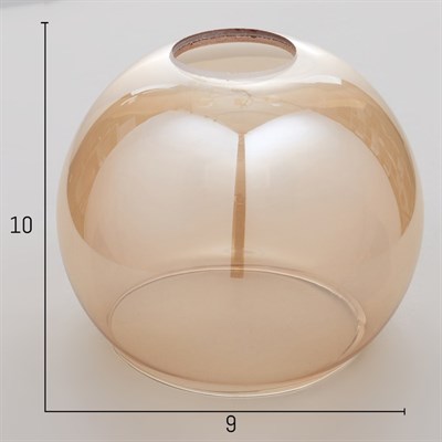 Люстра 74101/6 6х60W E27 черный/хром/янтарный 71х71х45 см - фото 1000227