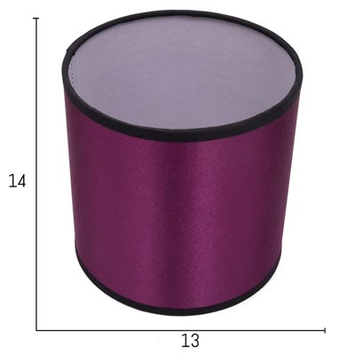 Люстра 38014/5 5х60W E14 LED хром/пурпурный 61х61 см - фото 1000235