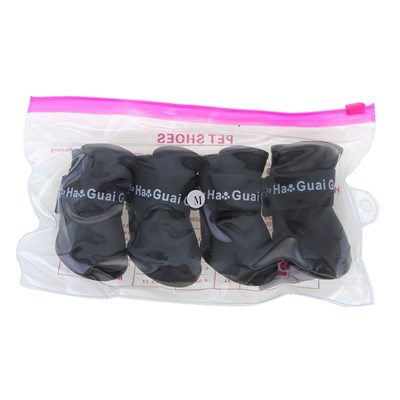 Сапоги резиновые "Вездеход", набор 4 шт., р-р М (подошва 5 Х 4 см), черные - фото 1061874