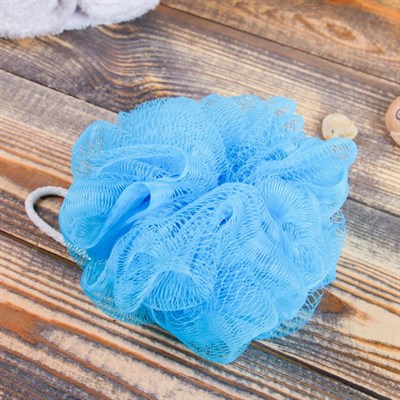 Мочалка банная "Бантик" миди, микс - фото 1104154