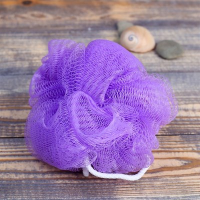 Мочалка банная "Бантик" миди, микс - фото 1104155