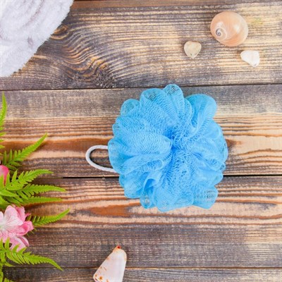 Мочалка банная "Бантик" миди, микс - фото 1104158