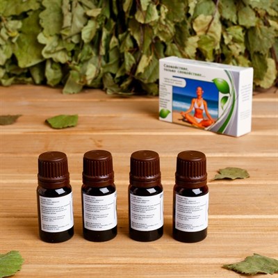 Набор эфирных масел "Спокойствие, только спокойствие..", 4 шт по 10 мл - фото 1114294