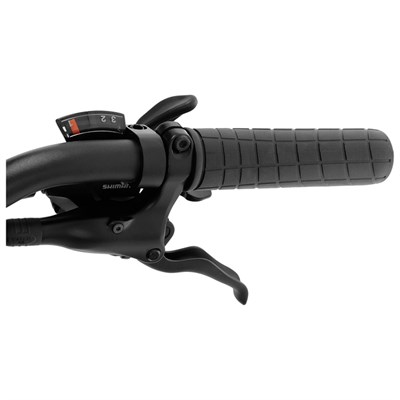 Велосипед 26" Stels Navigator-610 D, V010, цвет антрацитовый/зелёный, размер 14" - фото 1121532