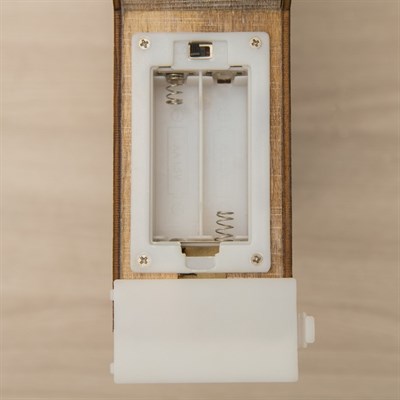 Фигура дерев "Звезда" 28х7,8х28 см (2xAA не в компл.) 10 LED, ТЕПЛО-БЕЛЫЙ - фото 1156718