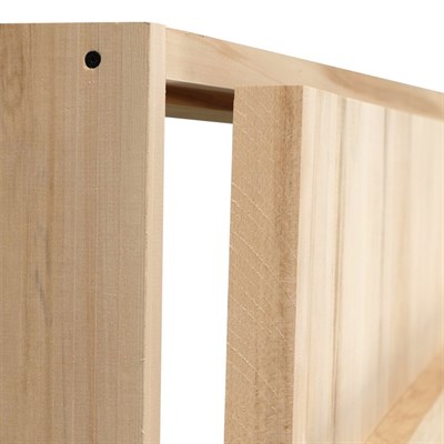 Дверной блок для бани, 170×80см, на клиньях, массив, "Добропаровъ" - фото 1202106