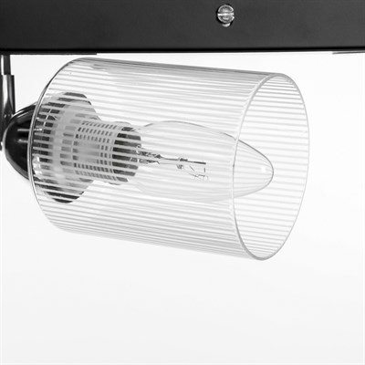 Спот "Аликанте" 3x60Вт E27 черный хром 35х35х15 см - фото 1207355