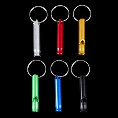 Свисток металлический малый для собак, 4,6 х 0,8 см, микс цветов - фото 1211114