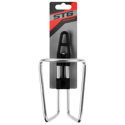 Флягодержатель KW-317-03, алюминиевый, серебристый - фото 1241584