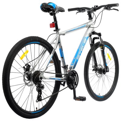 Велосипед 27,5" Stels Navigator-700 MD, F010, цвет серебристый/синий, размер 19" - фото 1288018
