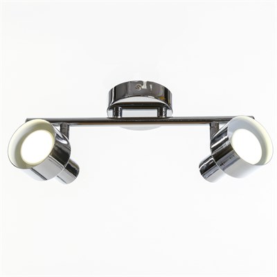 Спот "Вега" 2x50Вт G10 хром - фото 1290294