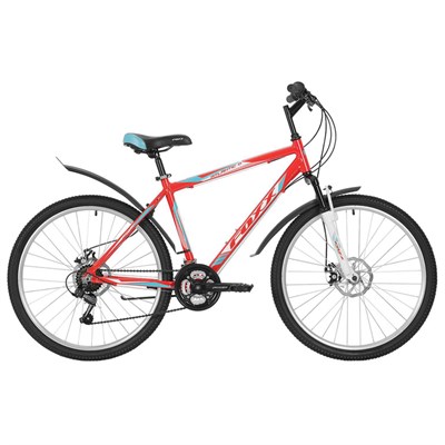 Велосипед 26" Foxx Atlantic D, 2019, цвет оранжевый, размер 20" - фото 1370447