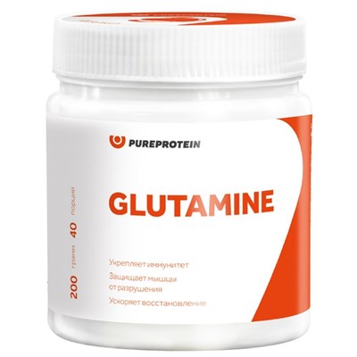 Глютамин GLUTAMINE, апельсин 200 г. - фото 1370979