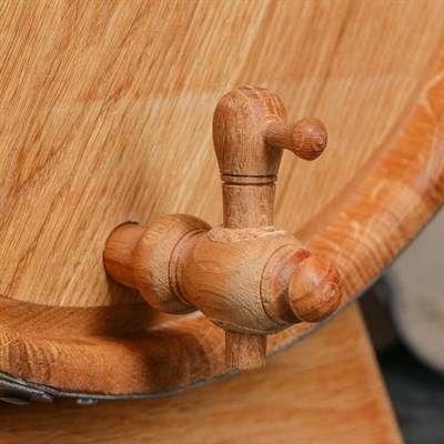 Бочка дубовая 30л, нерж. ст. - фото 1438451