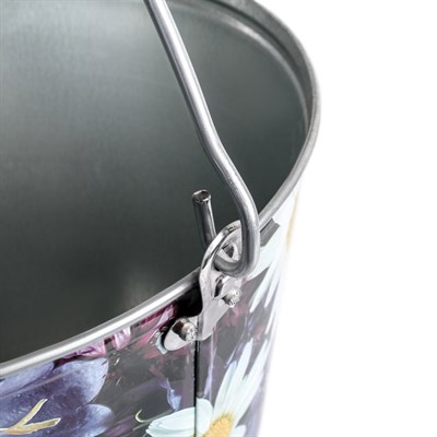 Ведро декоративное, 15 л, цвет МИКС - фото 1450562