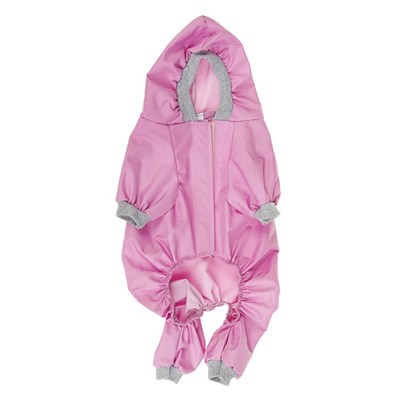 Комбинезон для собак, XS (дс - 18 см, ог - 30 см), розовый - фото 1470761