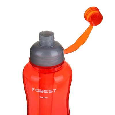 Бутылка для воды 650 мл, велосипедная, фигурная, микс, 8х23 см - фото 1485429