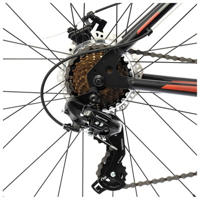 Велосипед 27,5" Stels Navigator-700 MD, F010, цвет черный/красный, размер 17,5" - фото 1605706