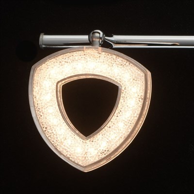 Светильник "Этингер", 2x4Вт LED 3000K 640лм, цвет хром - фото 1606349