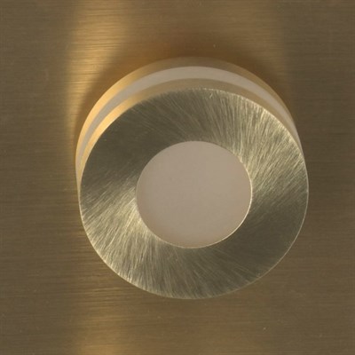 Светильник "Пунктум" 4x5Вт LED IP44 золото 24x24x7,5см - фото 1607270