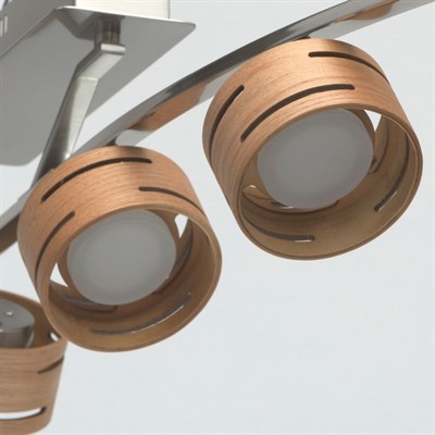 Светильник "Чил-аут" 6x5Вт LED хром 143x22,5x26,5см - фото 1607516