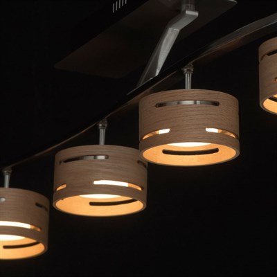 Светильник "Чил-аут" 6x5Вт LED хром 143x22,5x26,5см - фото 1607517