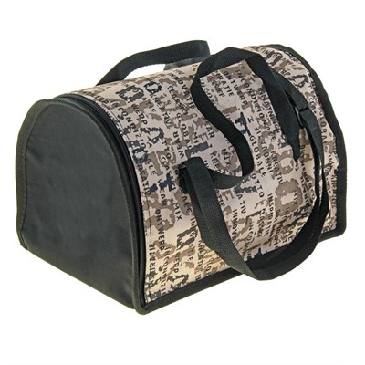 Сумка-переноска для котят  32х20,5х22, микс цветов - фото 1628674