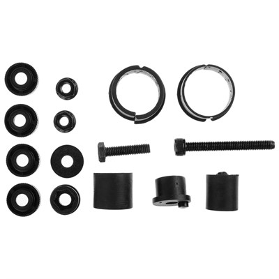 Набор крыльев 26"-29" STG GH-373F/R прорезиненный пластик - фото 1638781