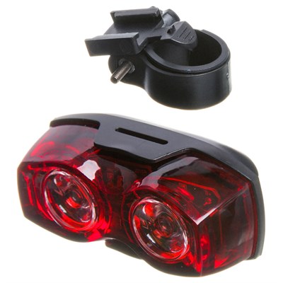 Фонарь велосипедный задний STG TL5425, 2 красных диода по 0,5 ватт - фото 1639122