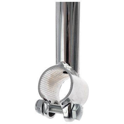 Родительская ручка 18" 82см, цвет серебристый/розовый - фото 1639311