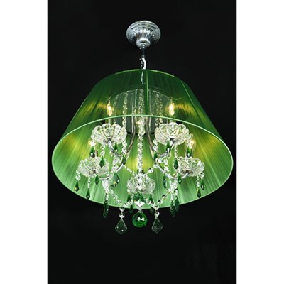 Светильник Emerald 5x60Вт Е14 хром 51x51x92см - фото 1640090