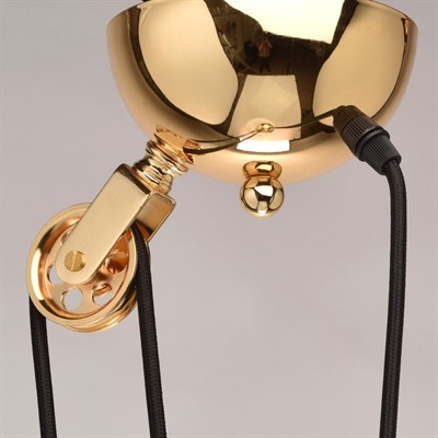 Светильник "Ника", 60Вт Е27, цвет золото - фото 1640302