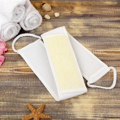 Набор Мочалка + спонж мягкий, люфа - фото 1666785