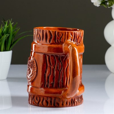 Кружка сувенирная "Пиво большая" 17см - фото 1675396