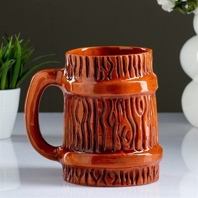 Кружка сувенирная "Пиво большая" 17см - фото 1675397