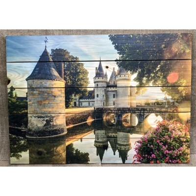 Картина для бани "Крепость", МАССИВ, 60×40 см - фото 1675743
