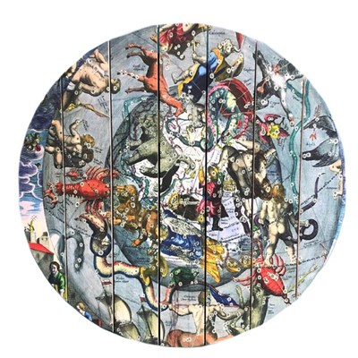 Картина для бани круглая "Мифология по замкнутому кругу", МАССИВ, 40×40 см - фото 1676099