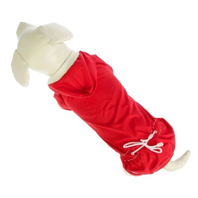 Комбинезон "Пожарник" на флисе , L (ДС 28-30 см, ОШ 32 см, ОГ 36-40см), красный - фото 1702111