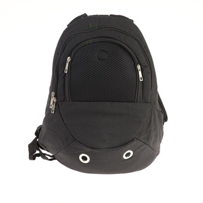 Рюкзак для переноски животных, 36 х 14,5 х 41 см, черный - фото 1706261