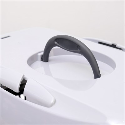 Переноска для животных до 12 кг "Пижон" 49х33х32см, металлическая дверь, серая - фото 1706891