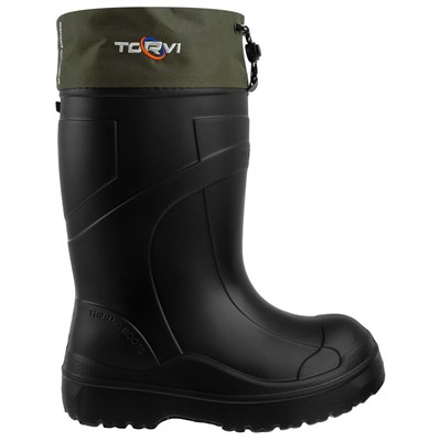 Сапоги с утепляющей вставкой, до -60 °С, размер 40-41, цвет чёрный - фото 1710393