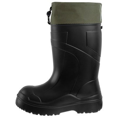 Сапоги с утепляющей вставкой, до -60 °С, размер 40-41, цвет чёрный - фото 1710394