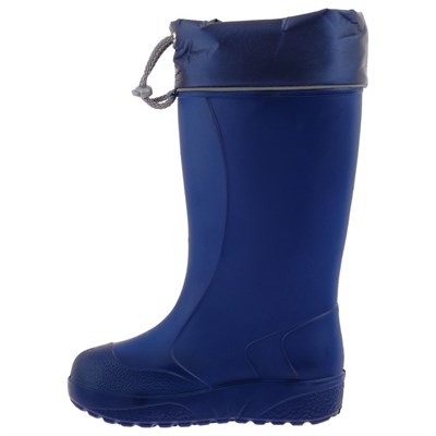 Сапоги женские с надставкой и утеплителем Ice land «Барбара» Д543-НУ -60, цвет синий, размер 37-38 - фото 1710503