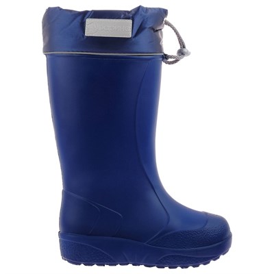 Сапоги женские с надставкой и утеплителем Ice land «Барбара» Д543-НУ -60, цвет синий, размер 39-40 - фото 1710518