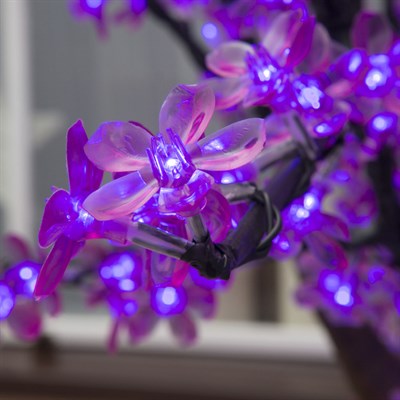 Дерево светодиодное улич. 1,8 м. "Сакура" 768Led, 46W, 220V Фиолетовый - фото 1712583