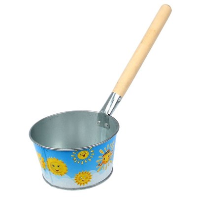 Ковш банный 1,5 л "Декоративный", цвет МИКС - фото 1761640