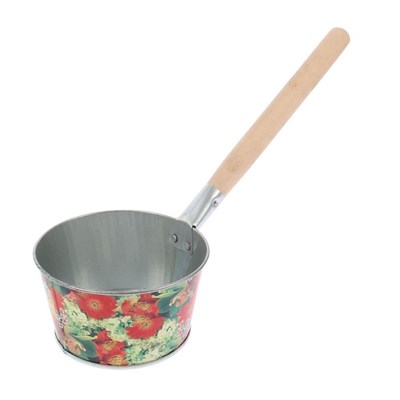 Ковш банный 1,5 л "Декоративный", цвет МИКС - фото 1761643